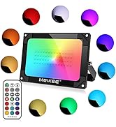 Amazon.co.jp: MEIKEE RGB投光器 LED 雰囲気 42W 水槽ライト フラッド